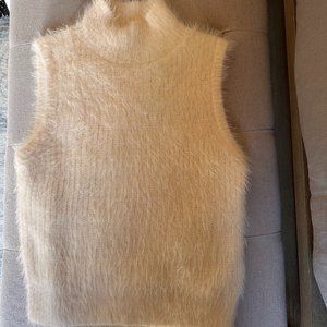 Sleeveless Turtleneck Sweater
